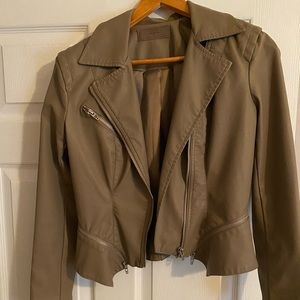 Blank NYC leather moto